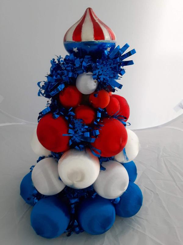 
Patriotic Ball Mini Tree