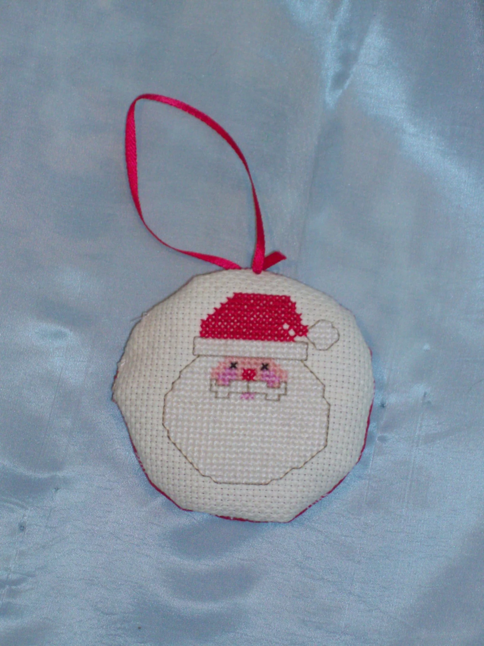 
Rustic Santa Ornament